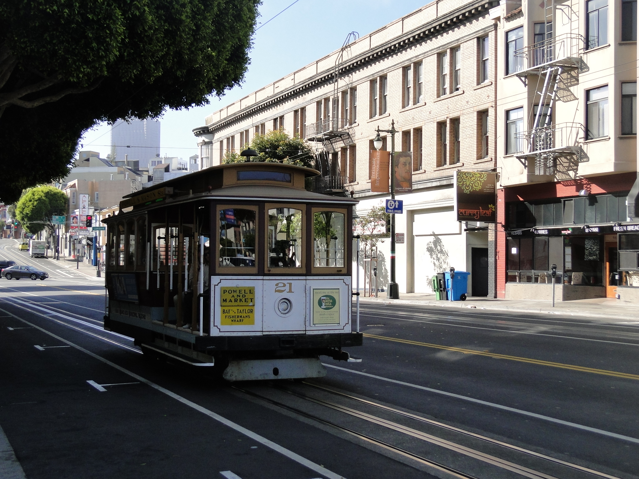 Muni, o bondinho de San Francisco, é pitoresco e atravessa partes interessantes da cidade